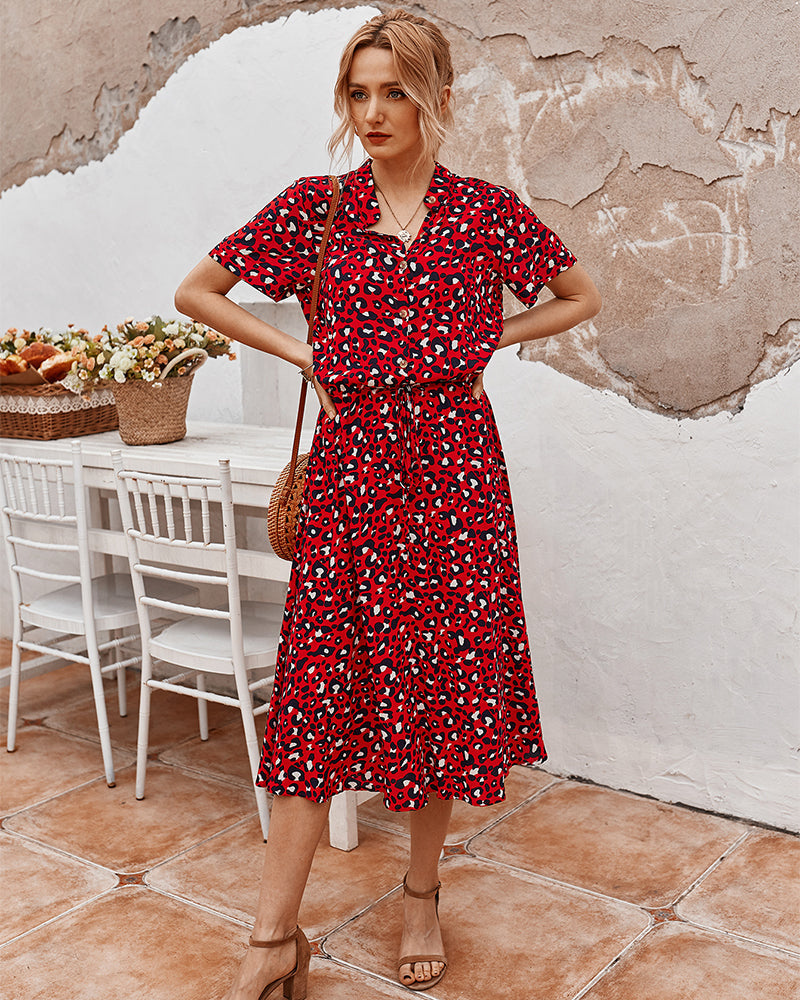 WW | Hemdkleid Für Damen Midi