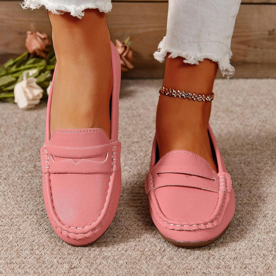 WW | Gommino Flat Crossed Soft Sole Women