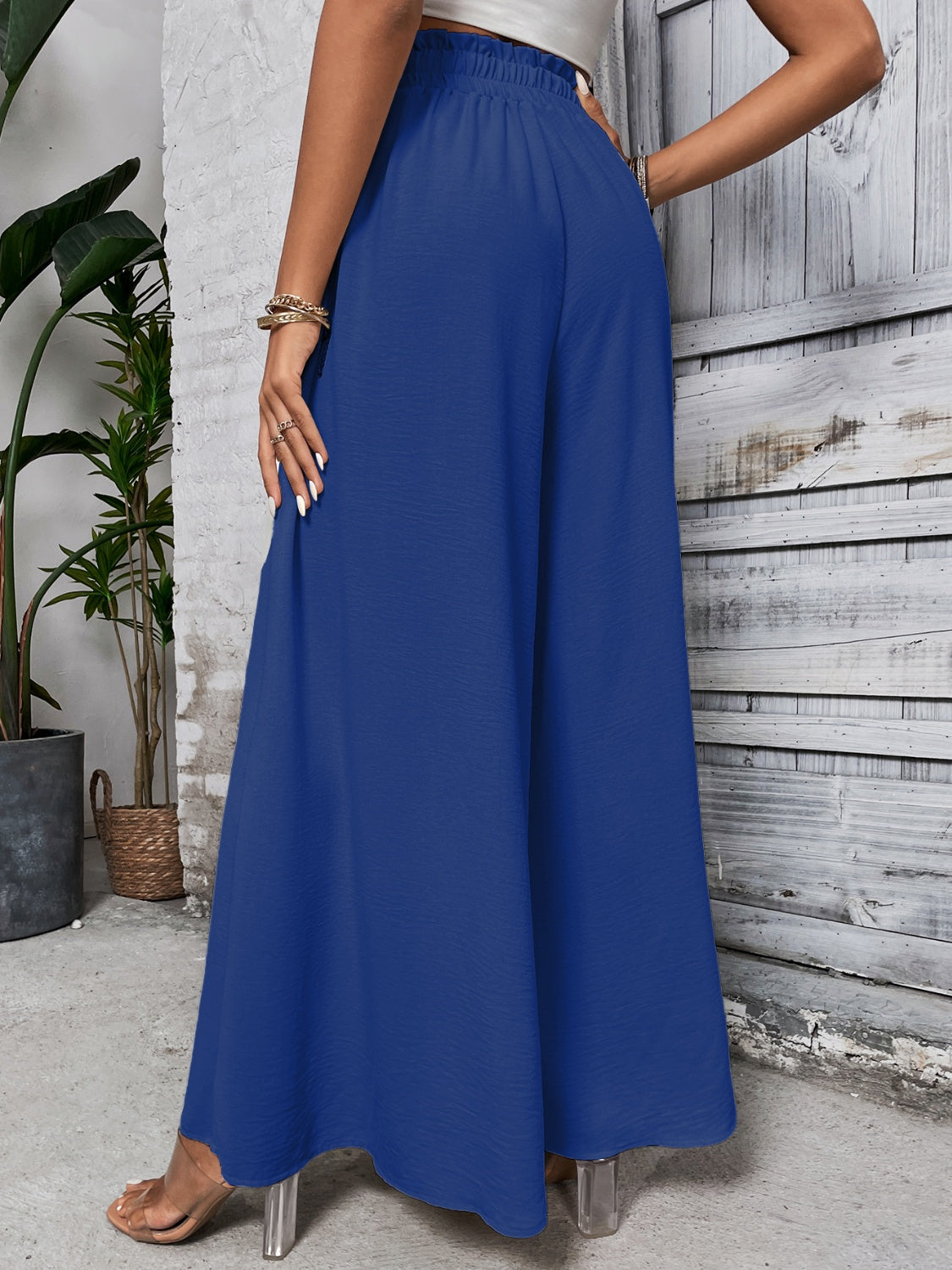 WW | Ärmelloses Pailletten Rundhals Mini Kleid