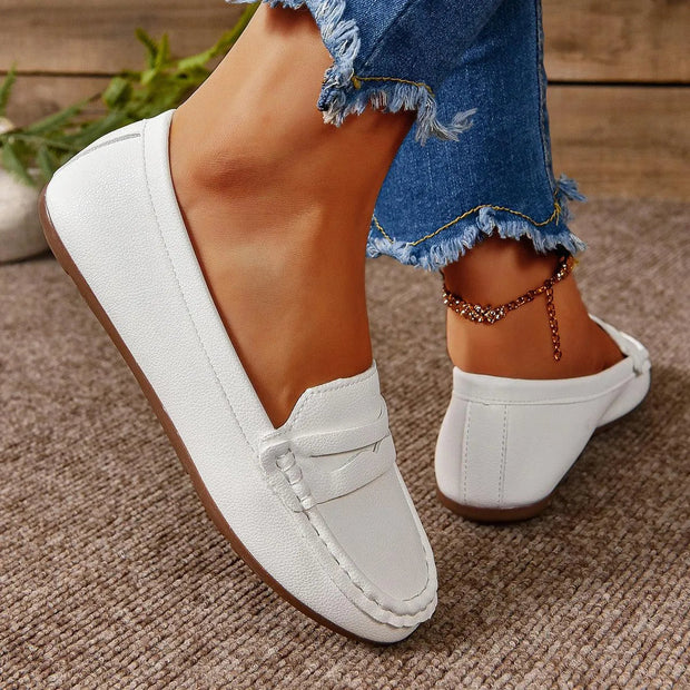 WW | Gommino Flat Crossed Soft Sole Women