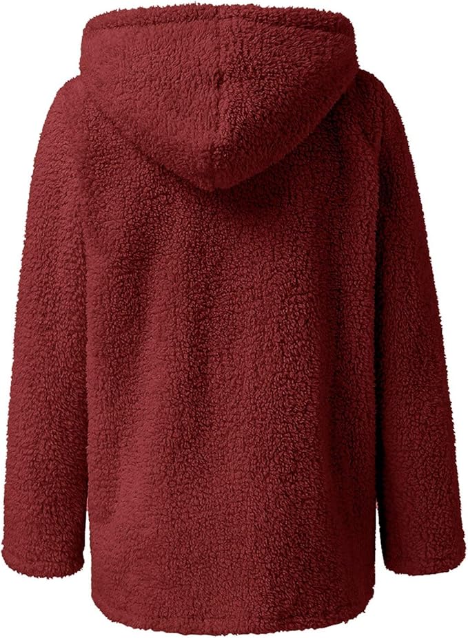 mit Kapuze und Reißverschluss, Fleeceweste