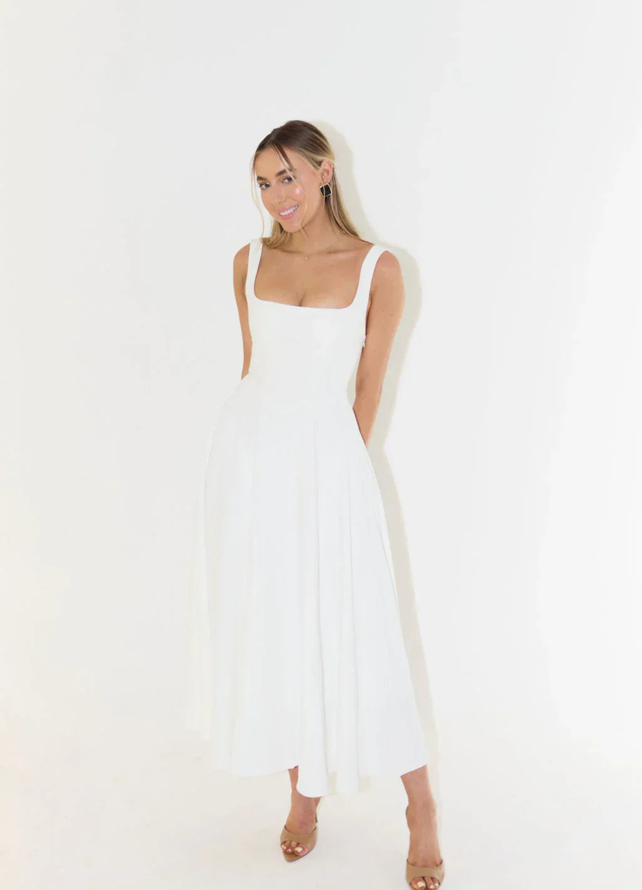 WW | A-Linien Kleid für Damen Midi