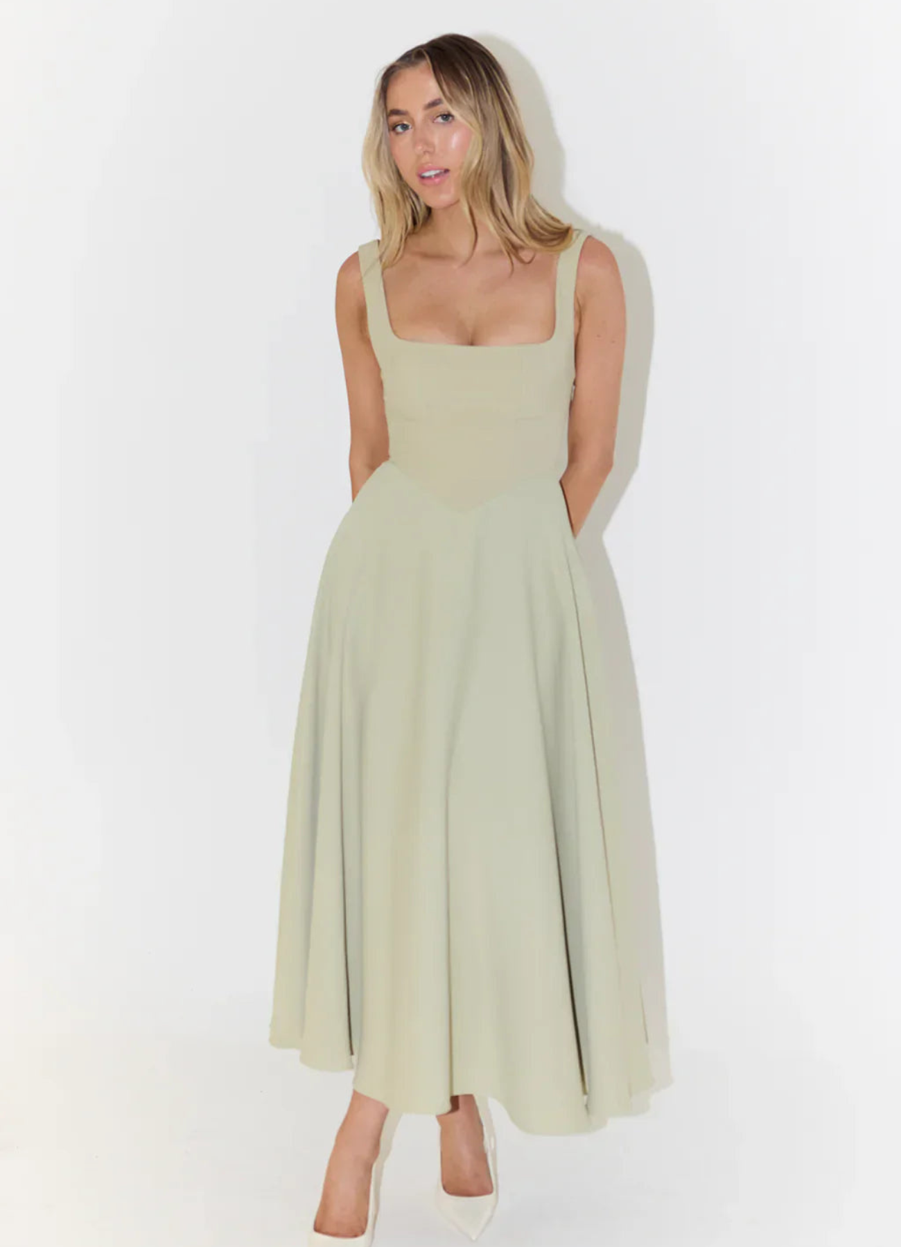 WW | A-Linien Kleid für Damen Midi