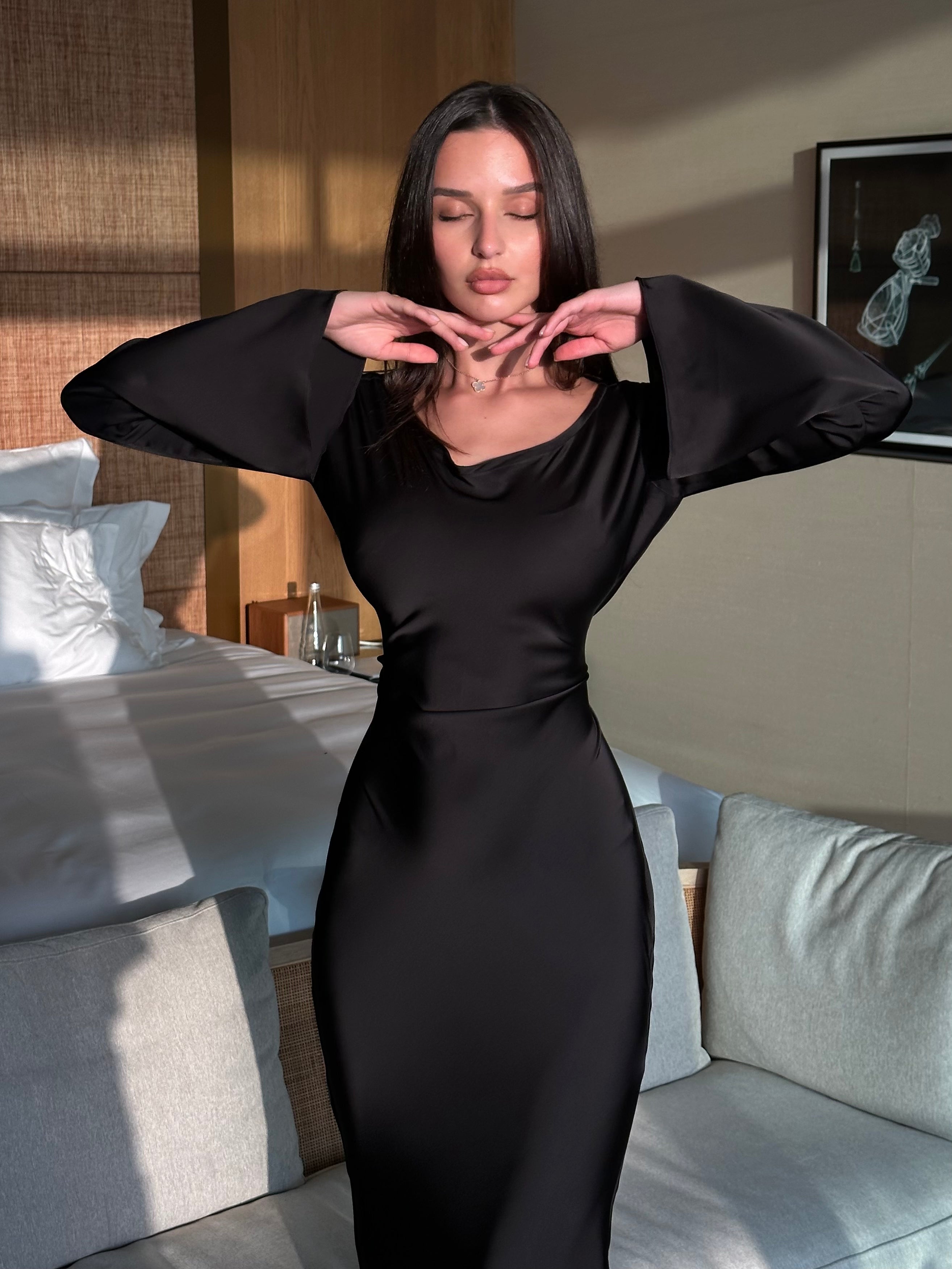 WW | Leichte Maxikleid mit Romantischem Schnitt