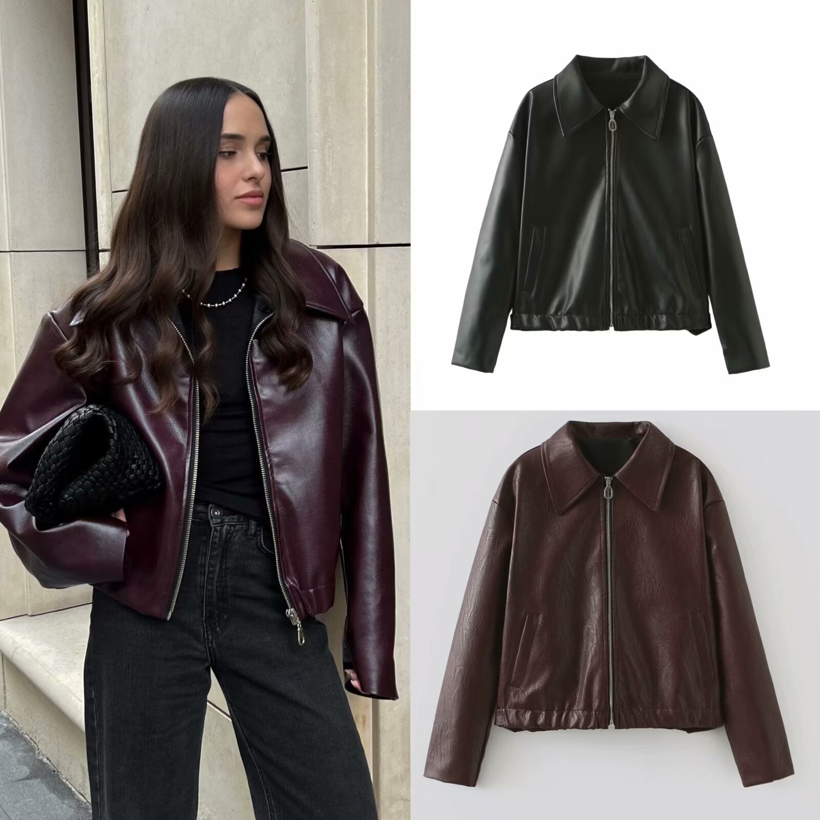 WW | Elegante Lederjacke