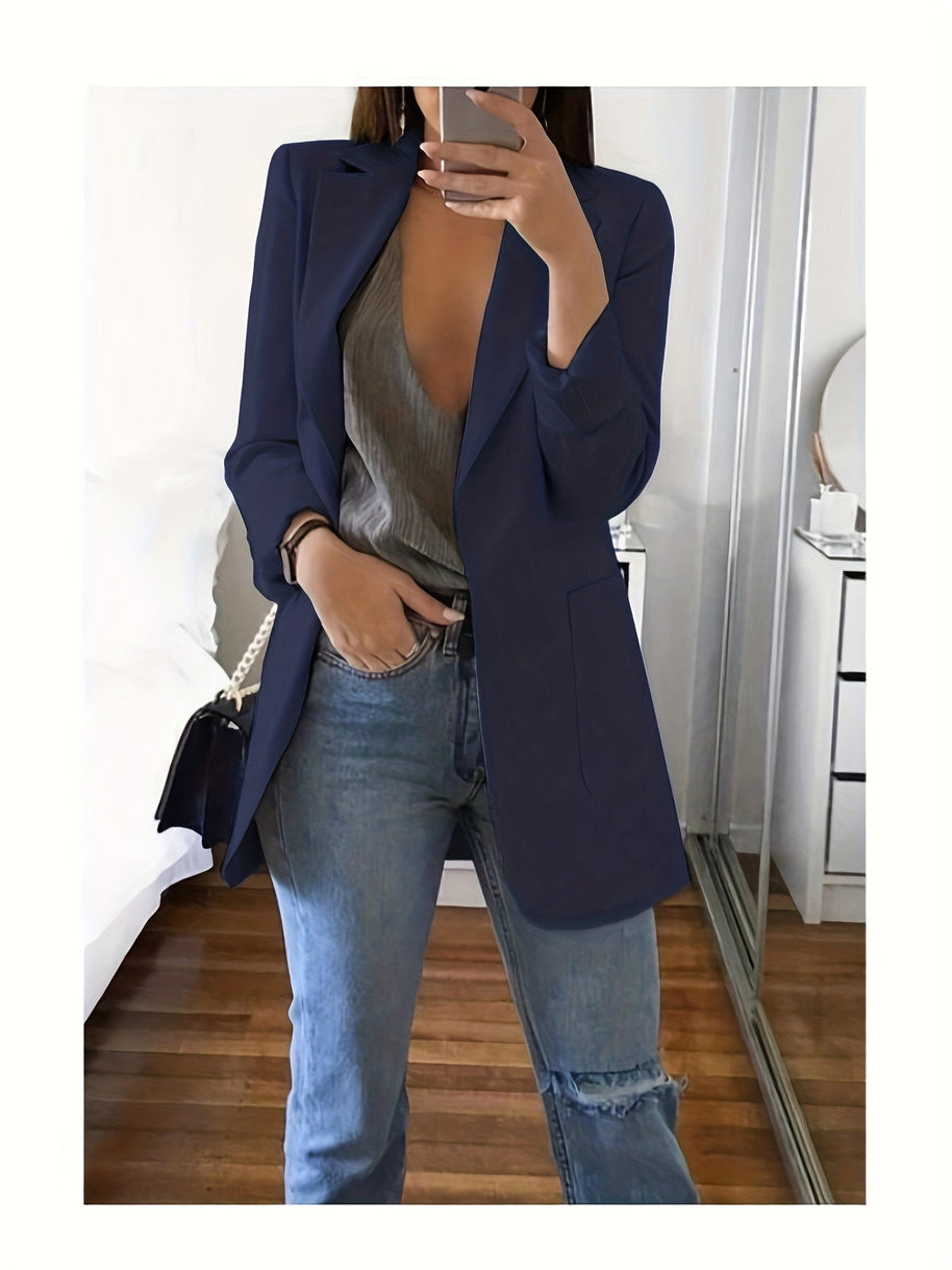 WW | Lässiger Blazer in Übergröße