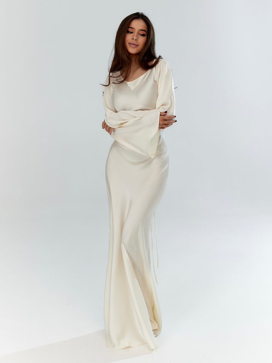 WW | Leichte Maxikleid mit Romantischem Schnitt