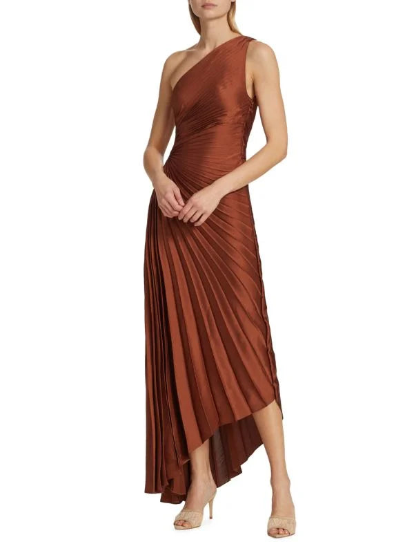 WW | One Shoulder Maxikleid