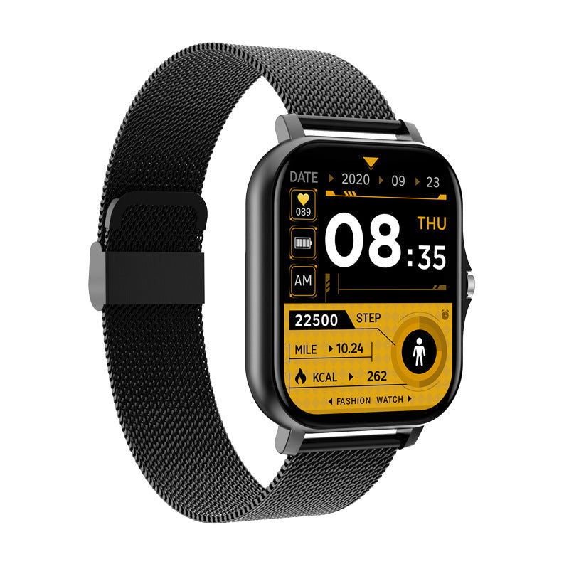 WW Smart Uhr Schrittzähler Herzfrequenzüberwachung Bluetooth Anruf