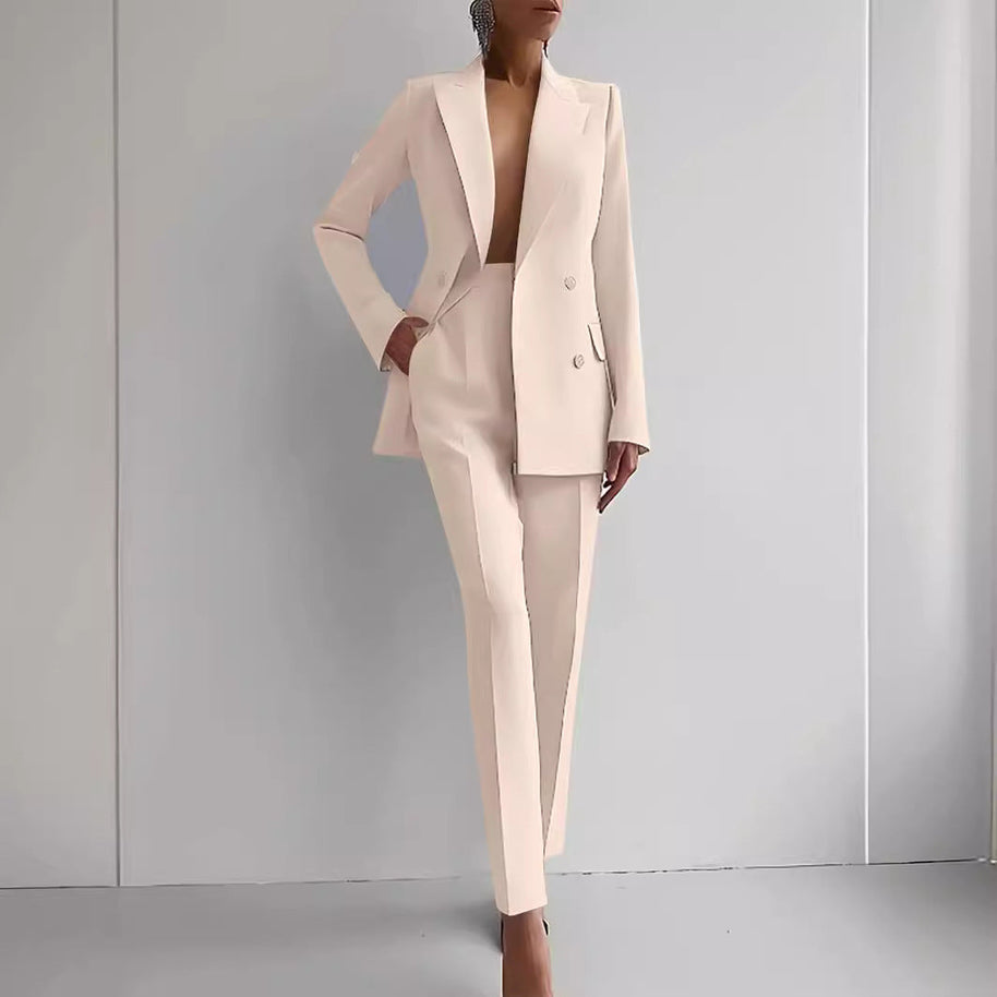 WW | Stilvolles Satz Bestehend Aus Edlem Blazer Und Eleganter Hose