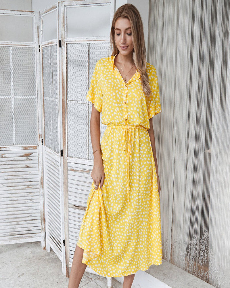 WW | Hemdkleid Für Damen Midi
