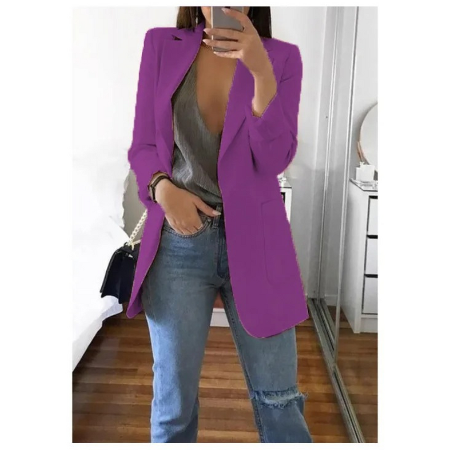WW | Blazer für Frauen Khaki Farbe Herbst Moda