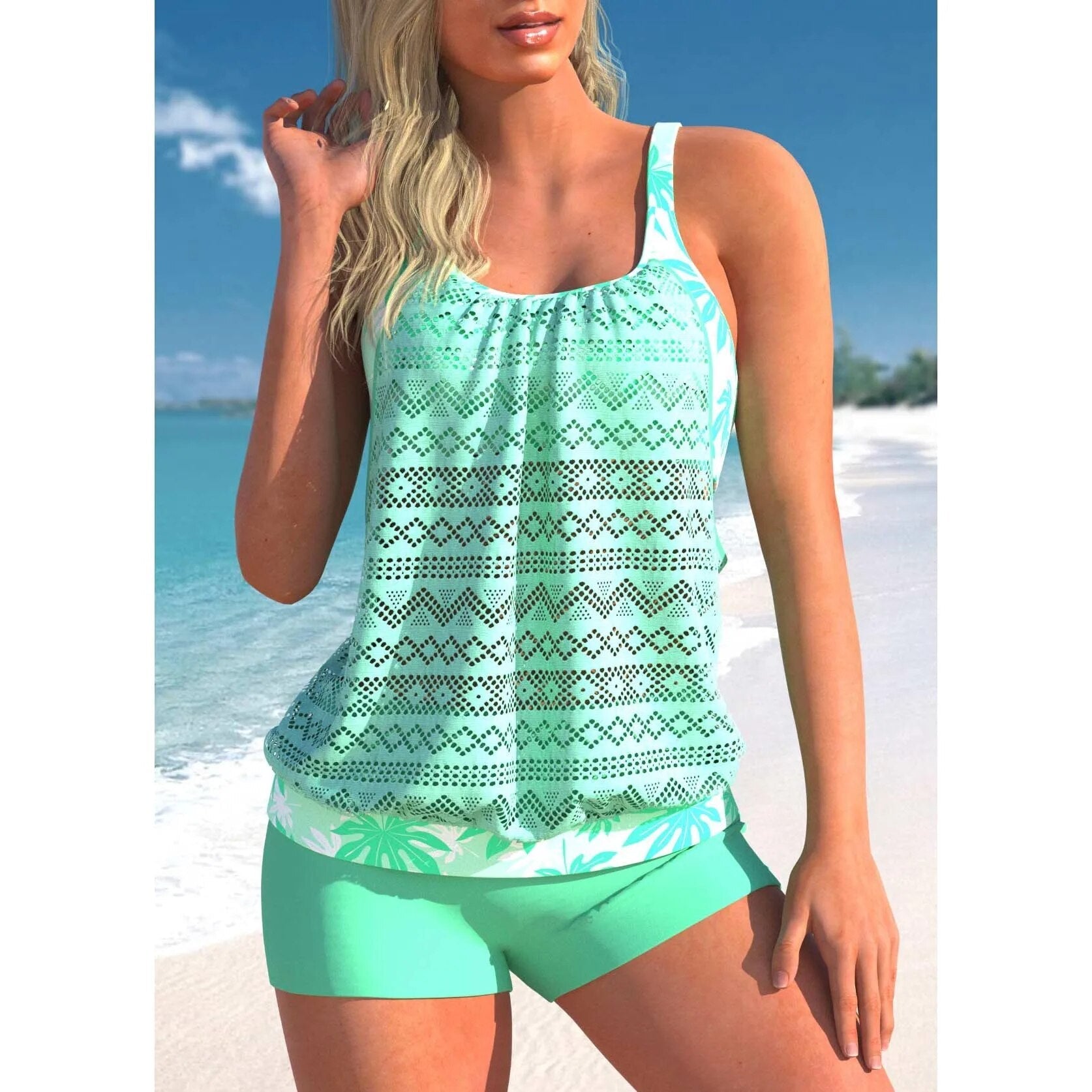 WW | Stilvolle Tankini Satz