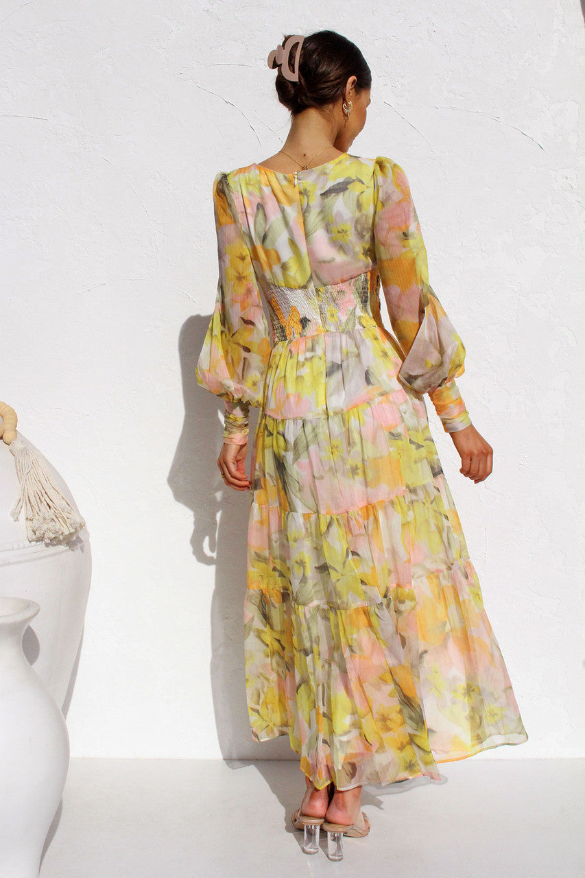 WW | Wickelkleid Mit Blumenmuster Für Damen