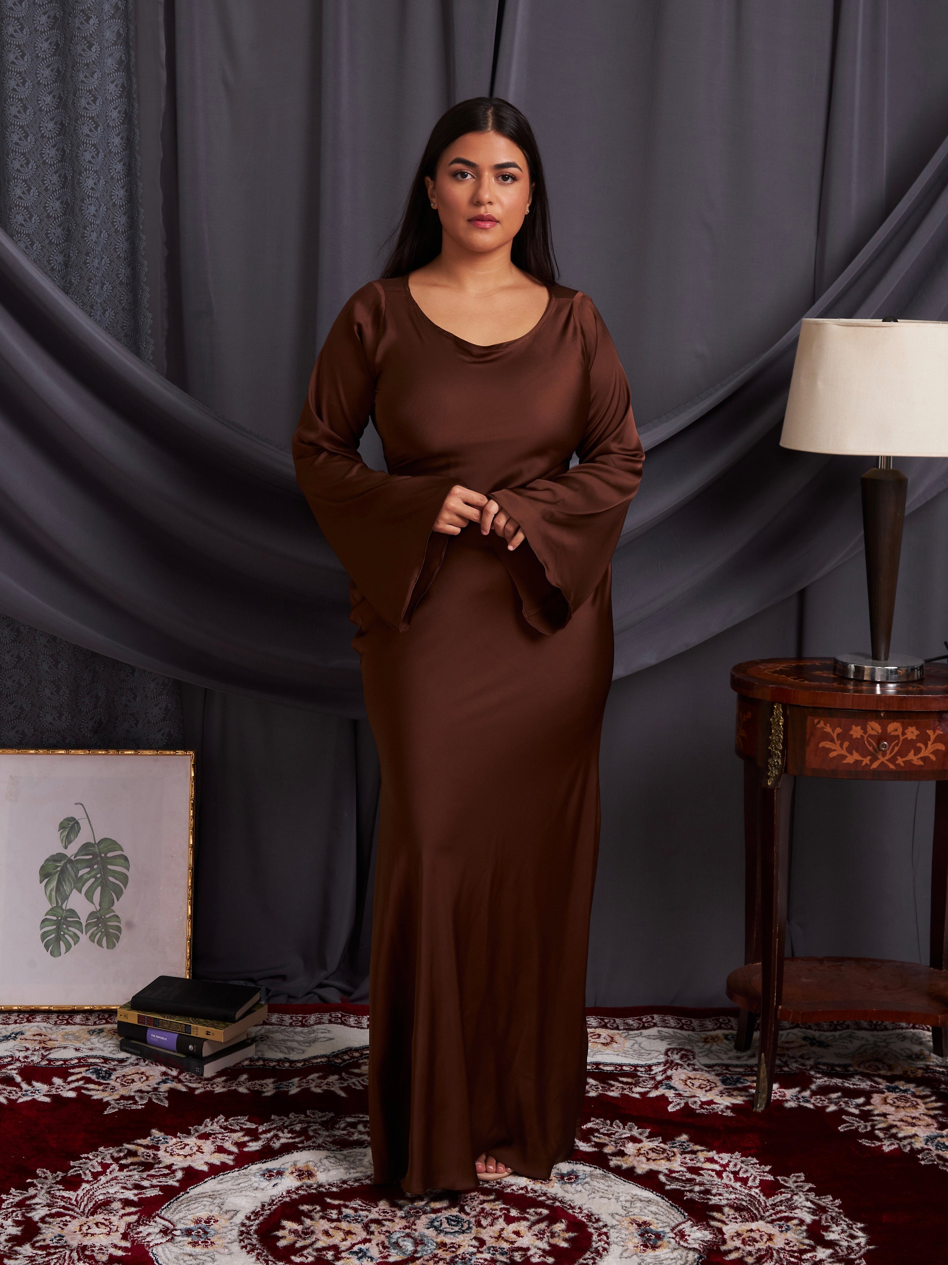 WW | Leichte Maxikleid mit Romantischem Schnitt