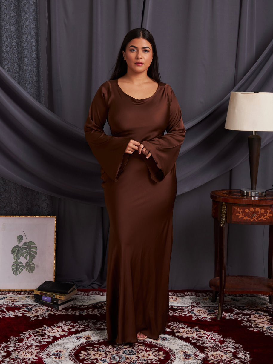 WW | Leichte Maxikleid mit Romantischem Schnitt