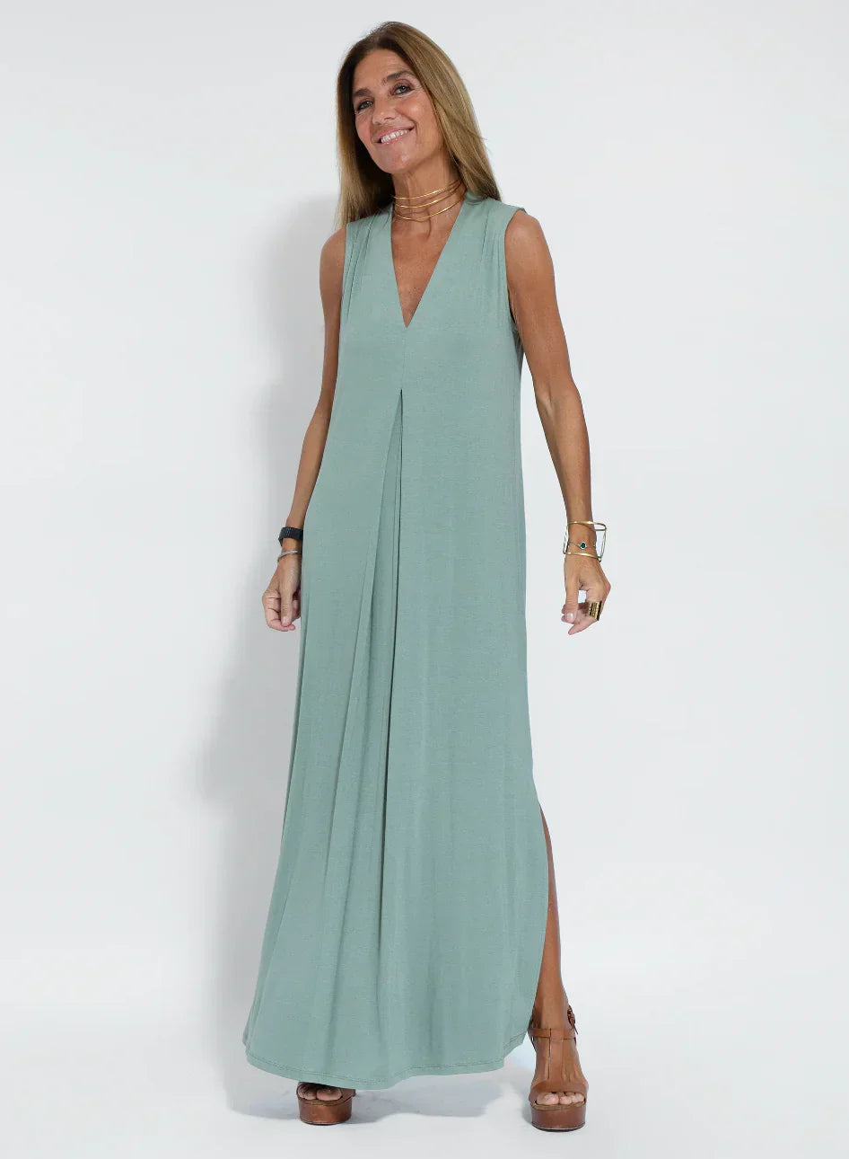 WW | Langes Kleid und Weste