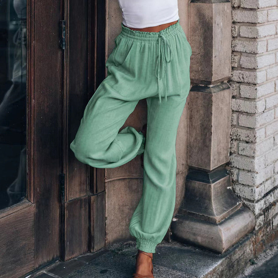 WW | elegante Damenhose mit Spitzenbein