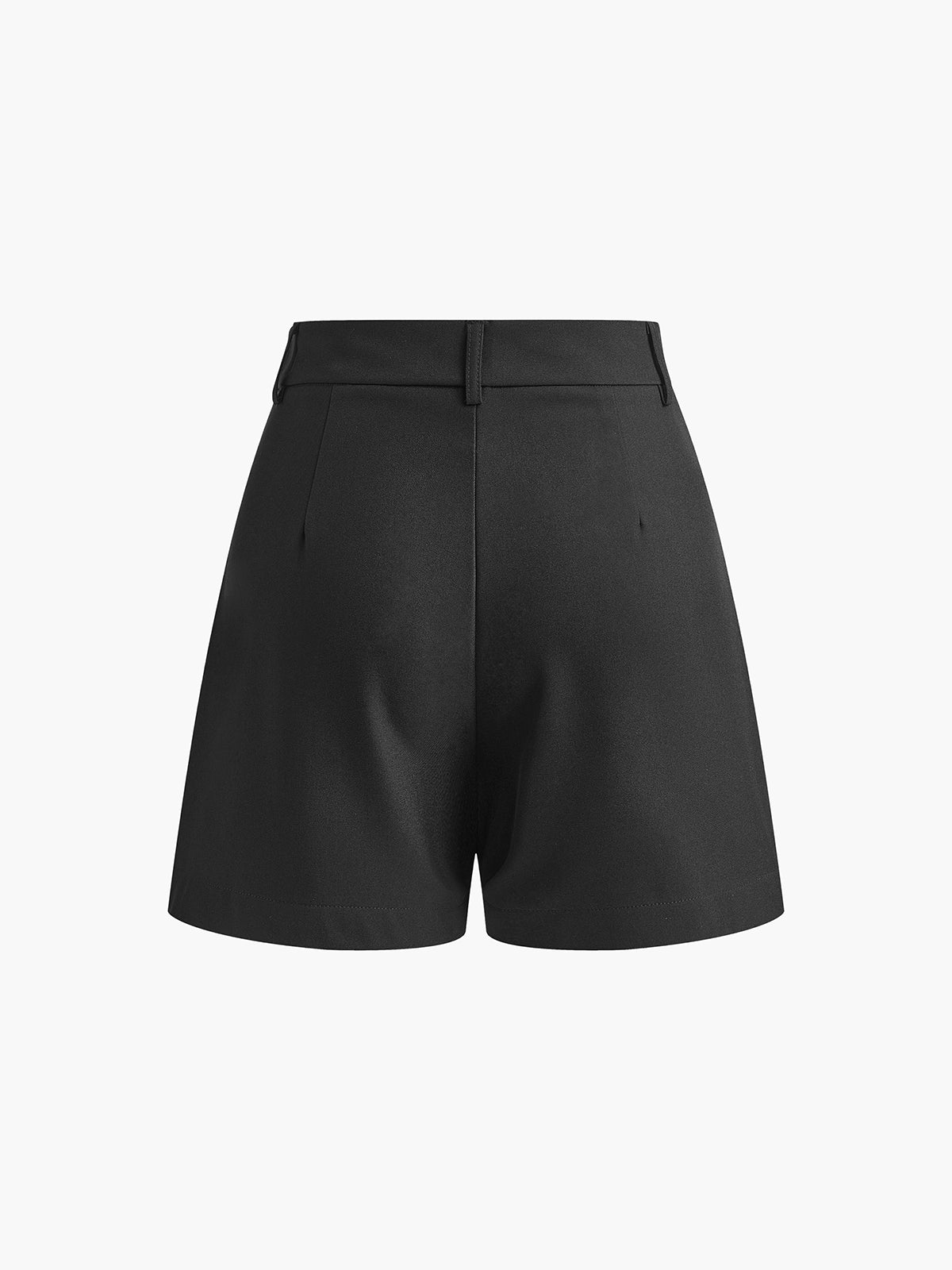 WW | Semi Transparent Mittlere Taille Kurze Hosen Ohne Gürtel