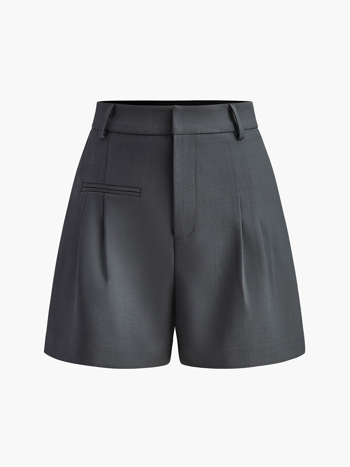 WW | Semi Transparent Mittlere Taille Kurze Hosen Ohne Gürtel