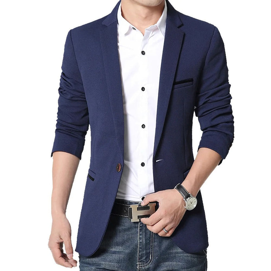 WW | Stylischer & Slim Blazer Für Männer
