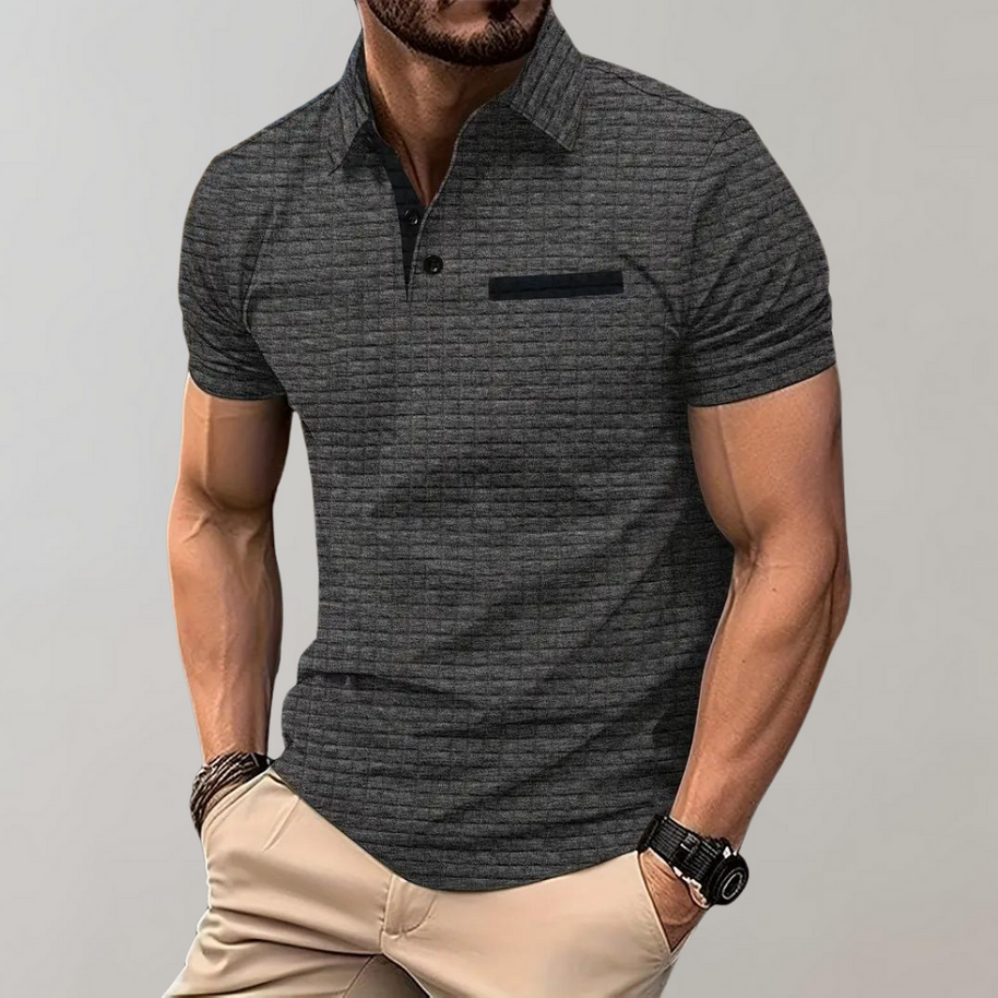 WW - Texturiertes Poloshirt