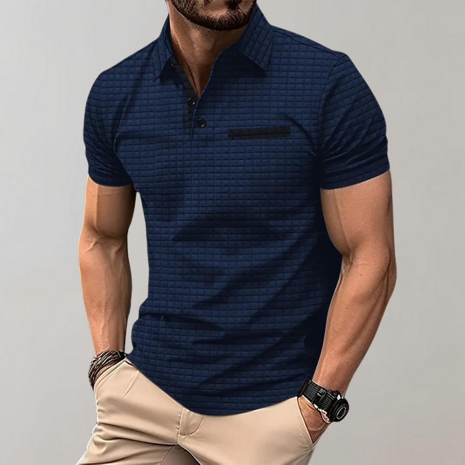 WW - Texturiertes Poloshirt