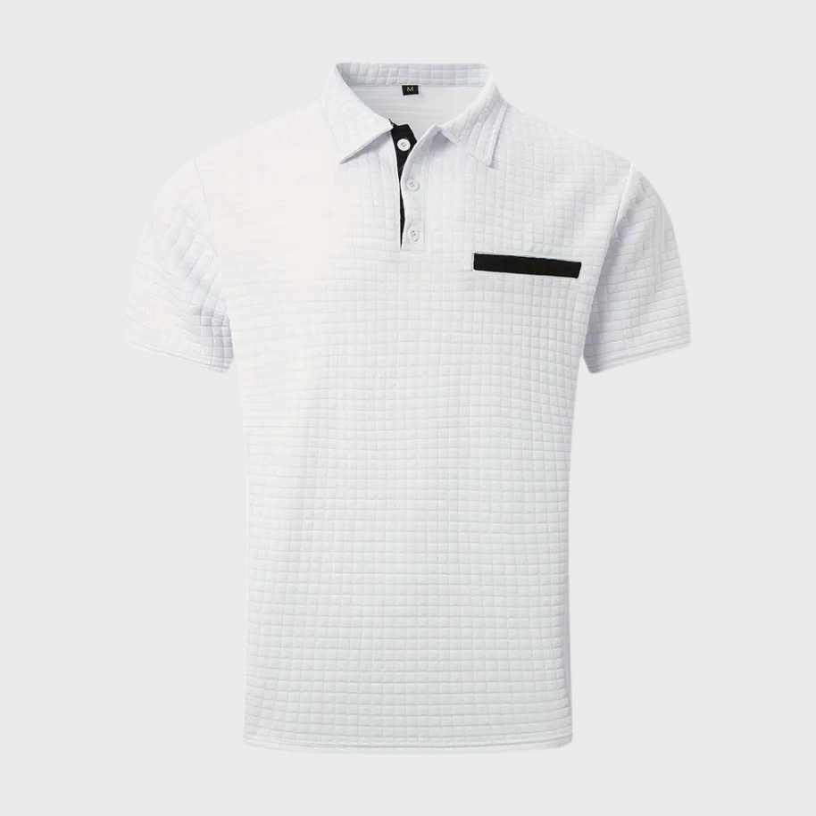 WW - Texturiertes Poloshirt