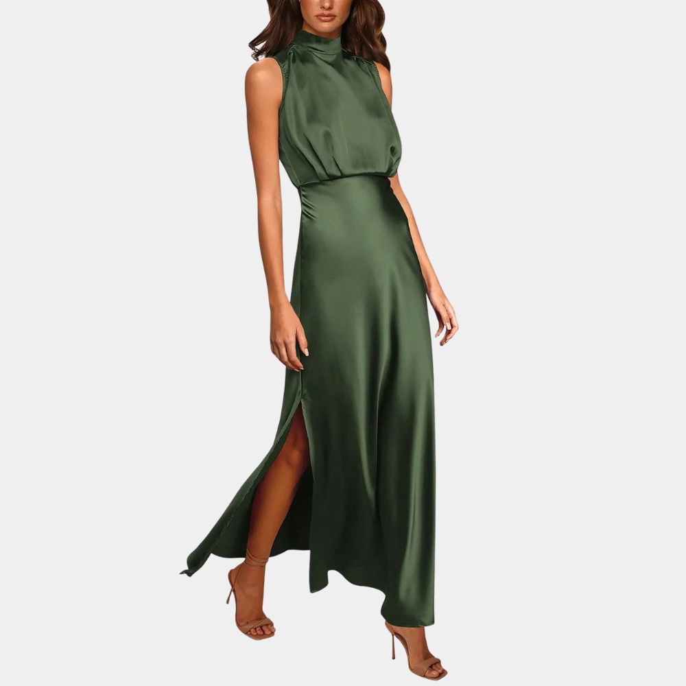 WW | Elegantes Damenkleid Mit Schlitz