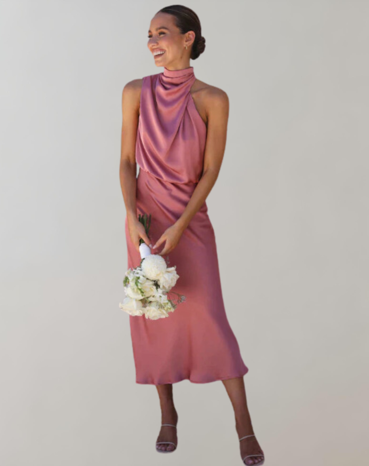 WW - Glänzendes Maxileid | Elegantes Abendkleid | Schick