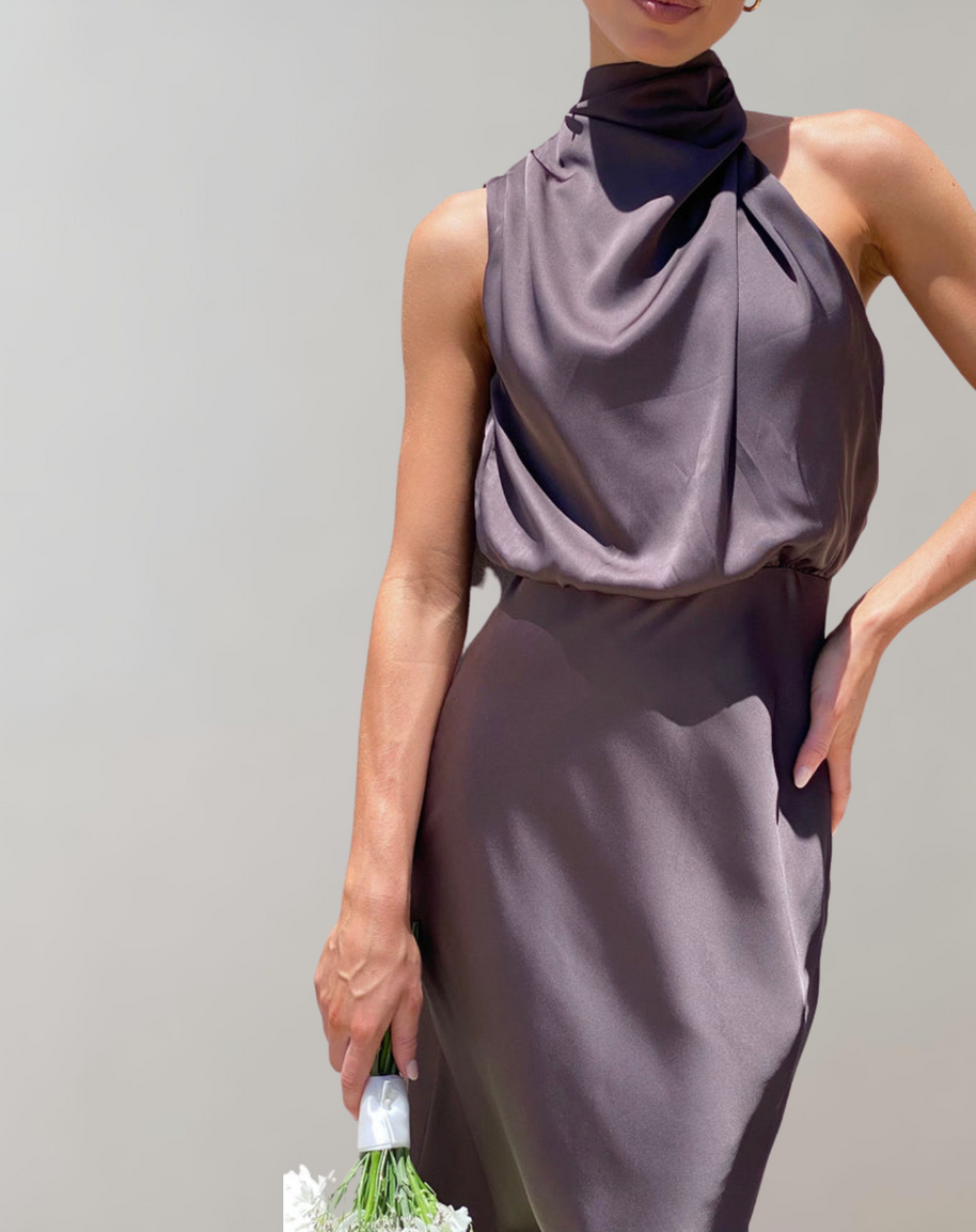 WW - Glänzendes Maxileid | Elegantes Abendkleid | Schick