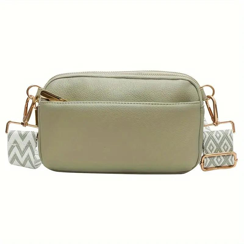 WW | Tasche, breiter Riemen, PU-Leder, Gürteltasche, Mini-Tasche