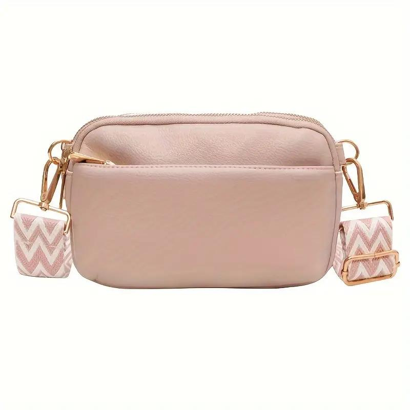 WW | Tasche, breiter Riemen, PU-Leder, Gürteltasche, Mini-Tasche