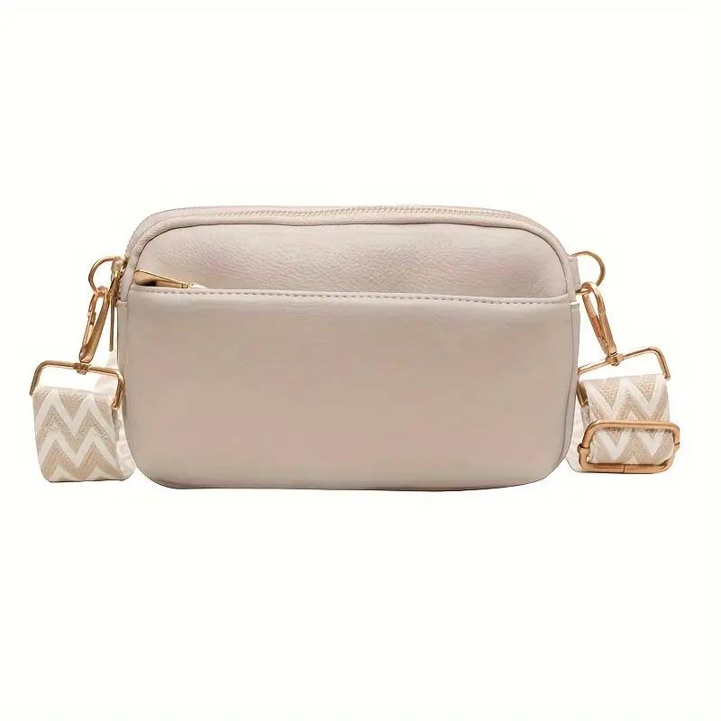 WW | Tasche, breiter Riemen, PU-Leder, Gürteltasche, Mini-Tasche