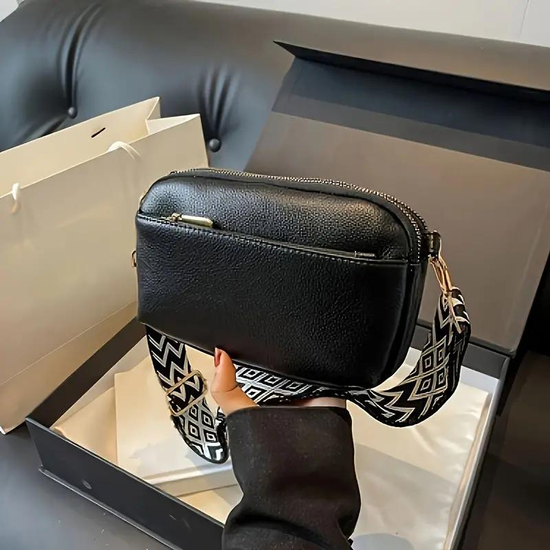 WW | Tasche, breiter Riemen, PU-Leder, Gürteltasche, Mini-Tasche