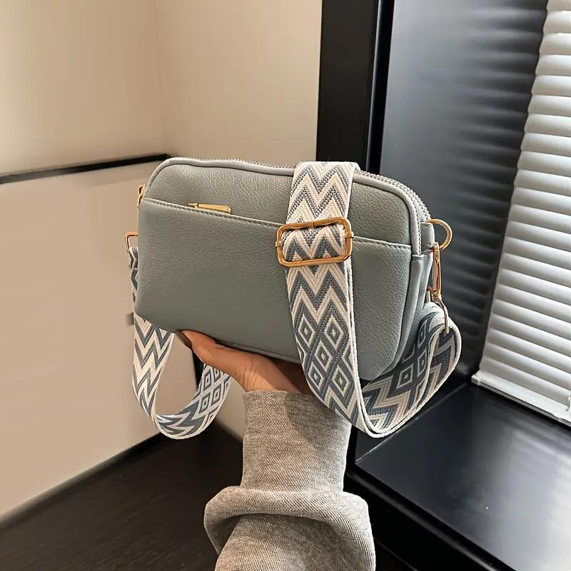 WW | Tasche, breiter Riemen, PU-Leder, Gürteltasche, Mini-Tasche