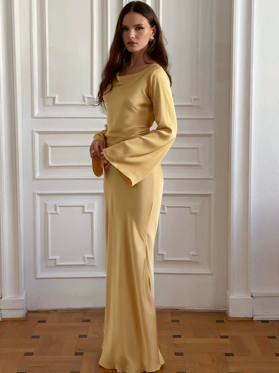 WW | Leichte Maxikleid mit Romantischem Schnitt