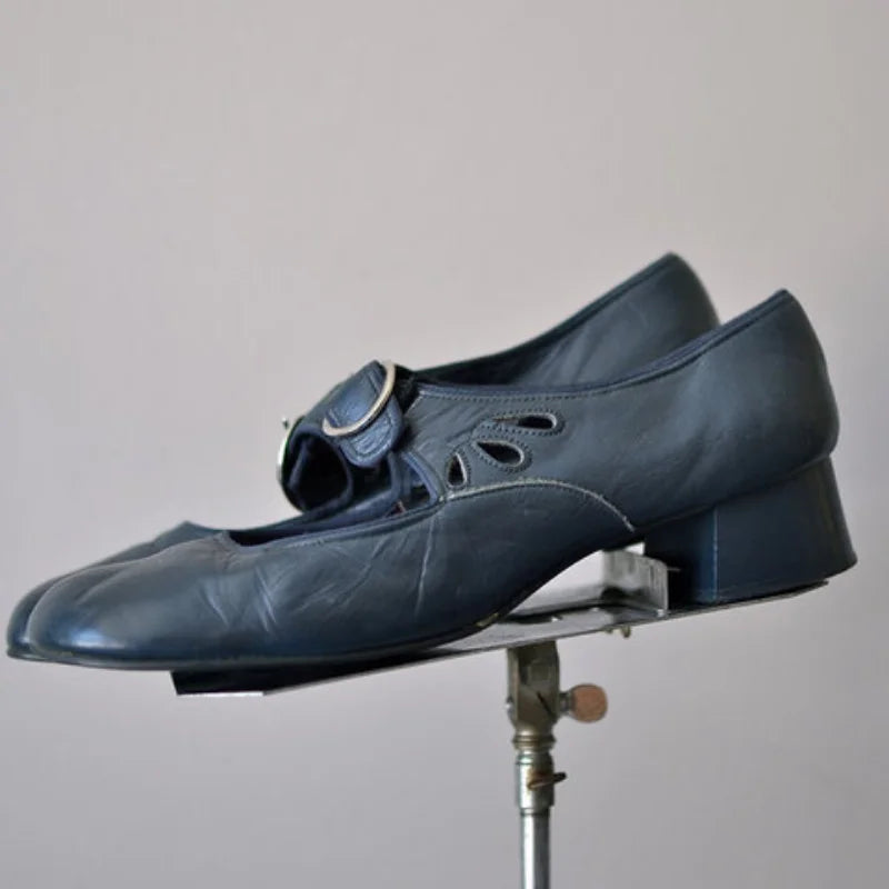 WW | Niedriger Absatz Riemchen Schuhe