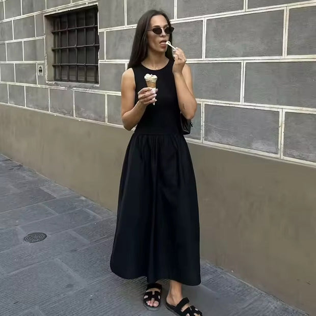 WW | Elegante Sommer Maxi Kleid Für Damen