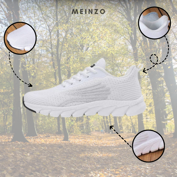 WW | Gestreifte Schnürschuhe - Weiche Sohlen