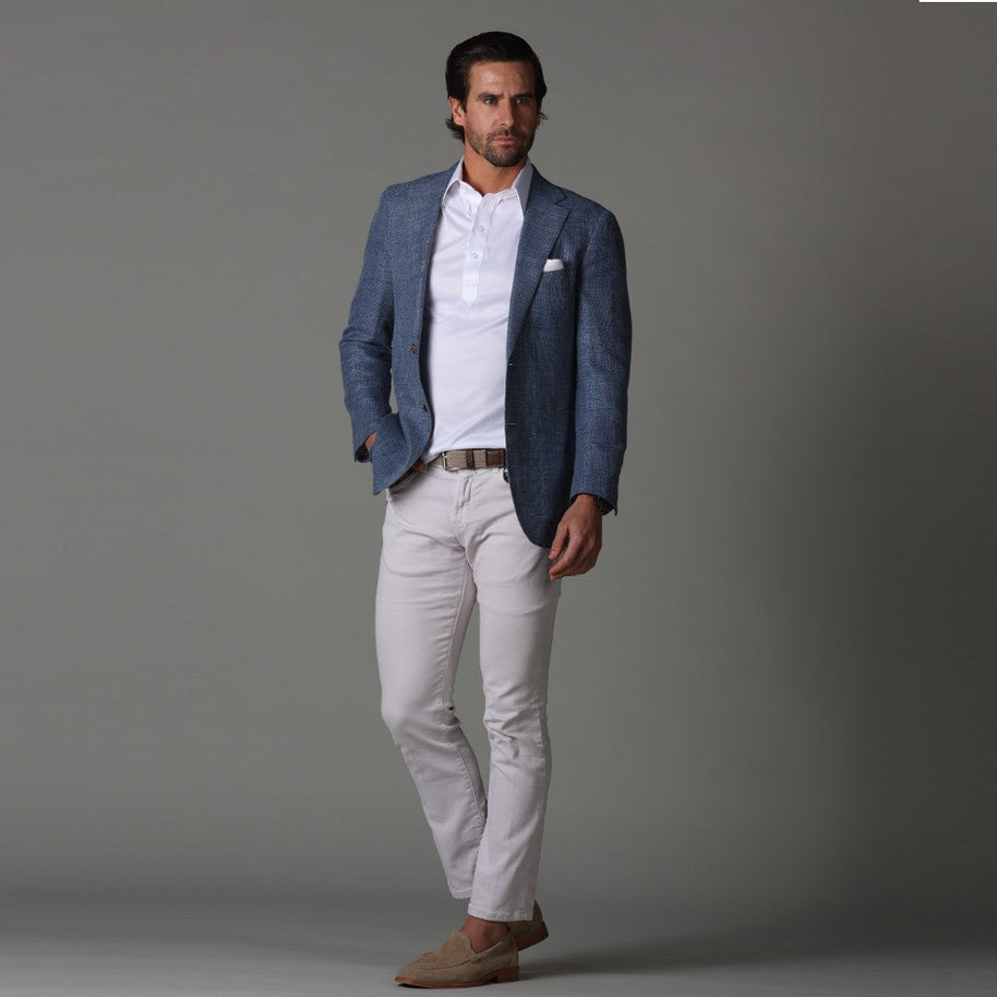 WW | Kleid-Polo mit Steifem Kragen