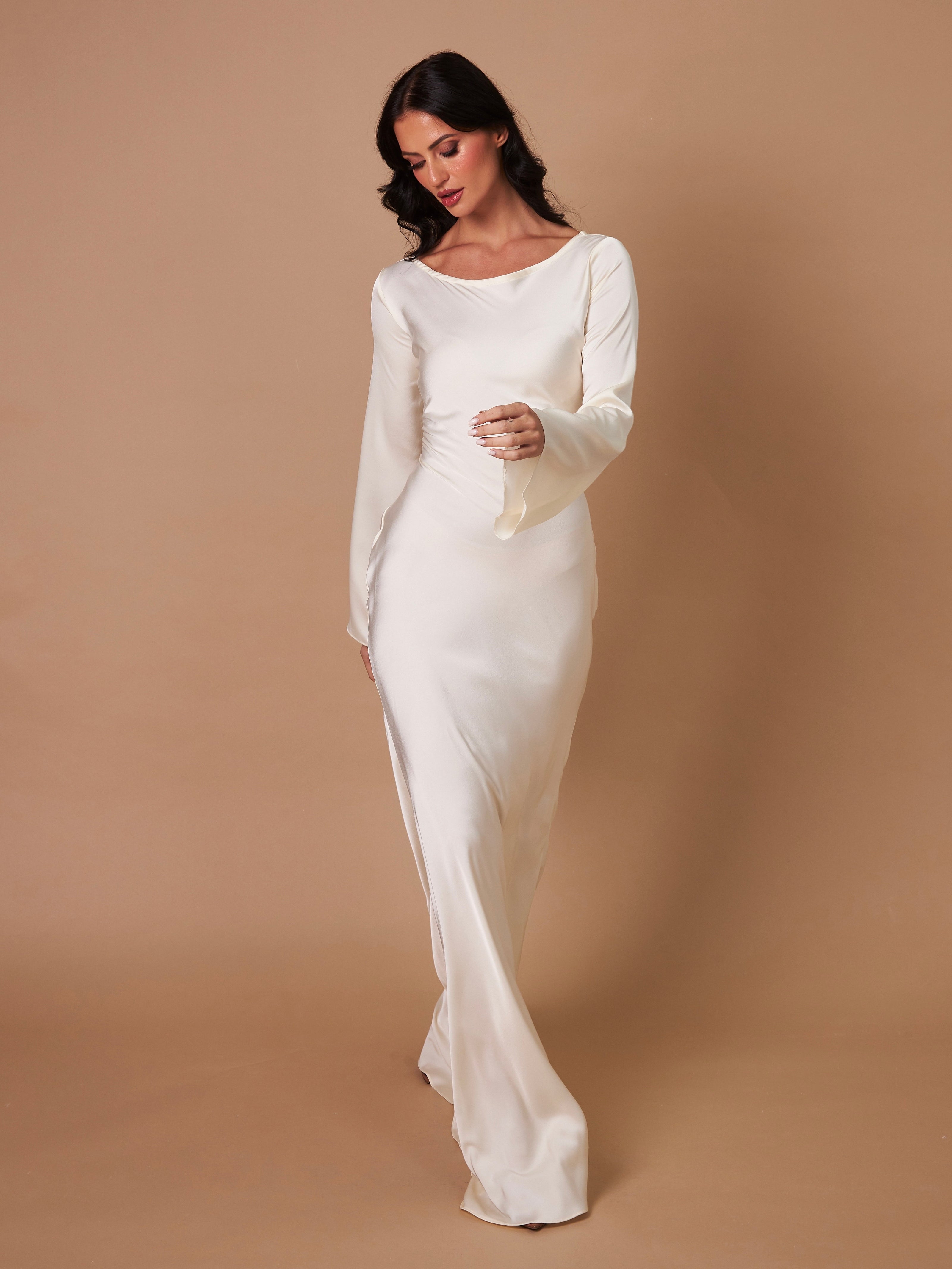WW | Leichte Maxikleid mit Romantischem Schnitt