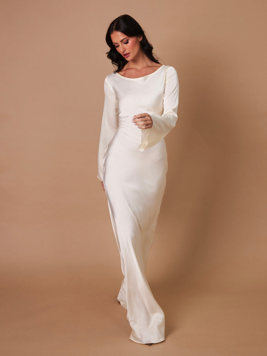 WW | Leichte Maxikleid mit Romantischem Schnitt