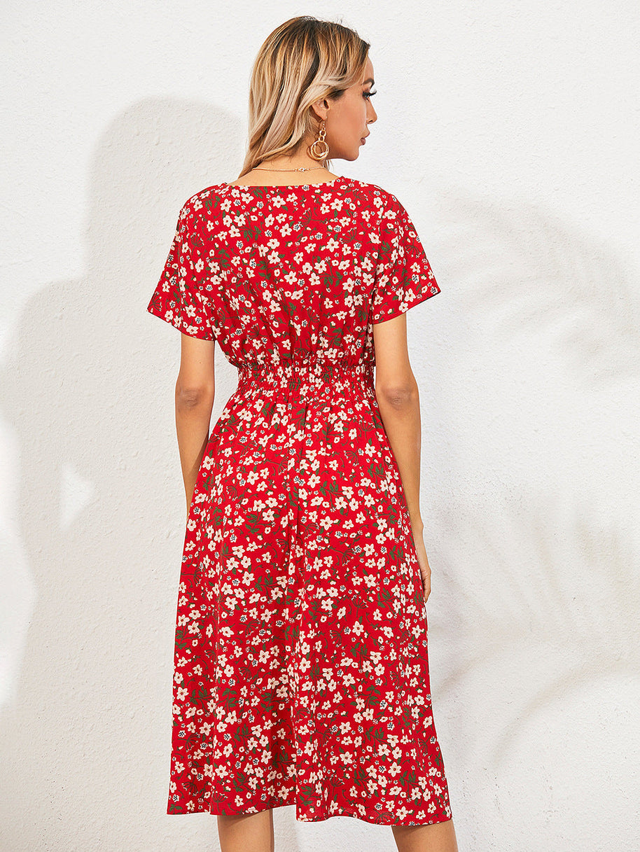 WW | Damen Kleid mit Blumenmuster