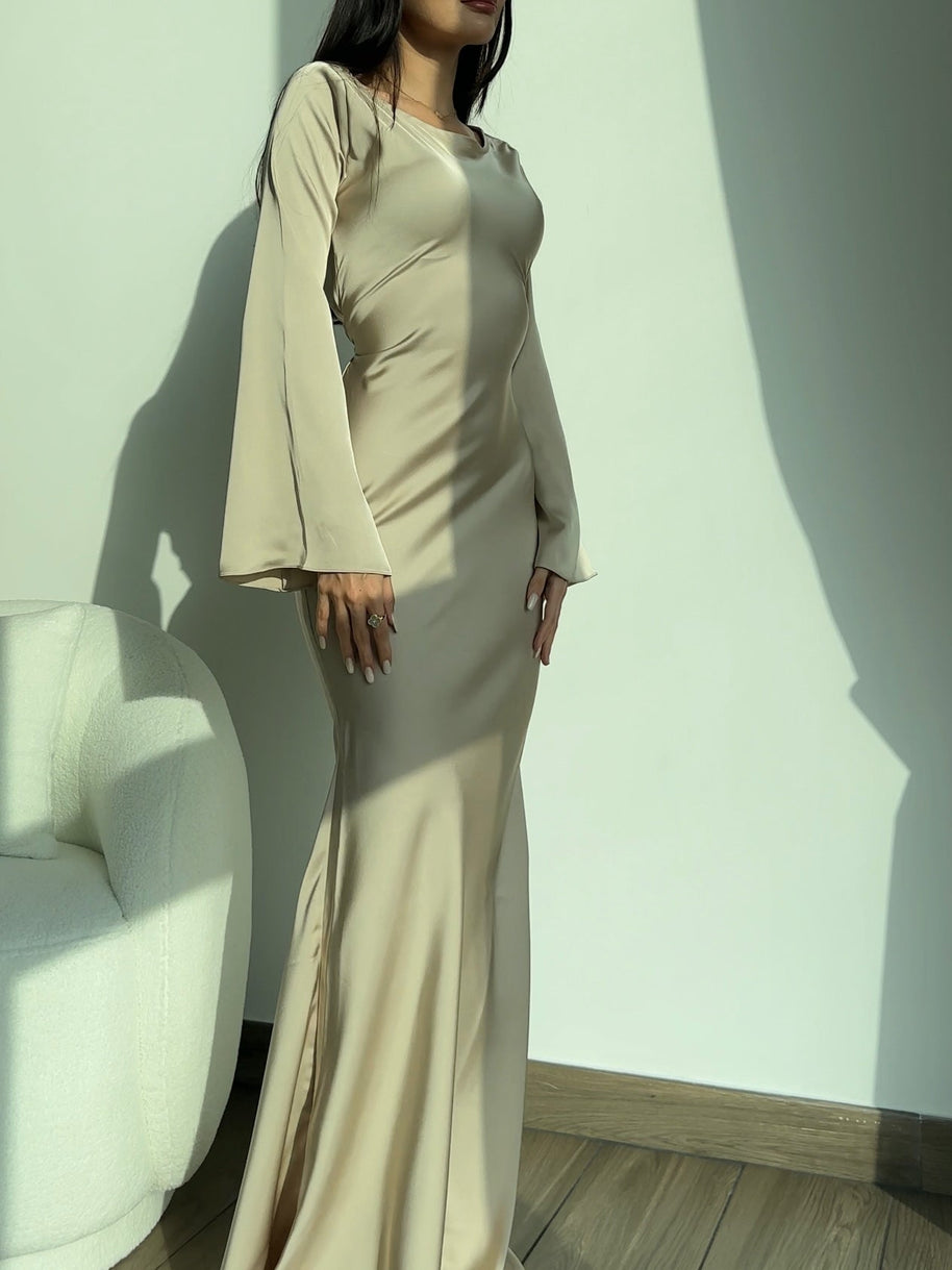 WW | Leichte Maxikleid mit Romantischem Schnitt