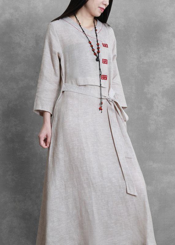 WW | Necktie-Taillierung Plus Size Trenchcoat beige Silhouette Damen Mäntel