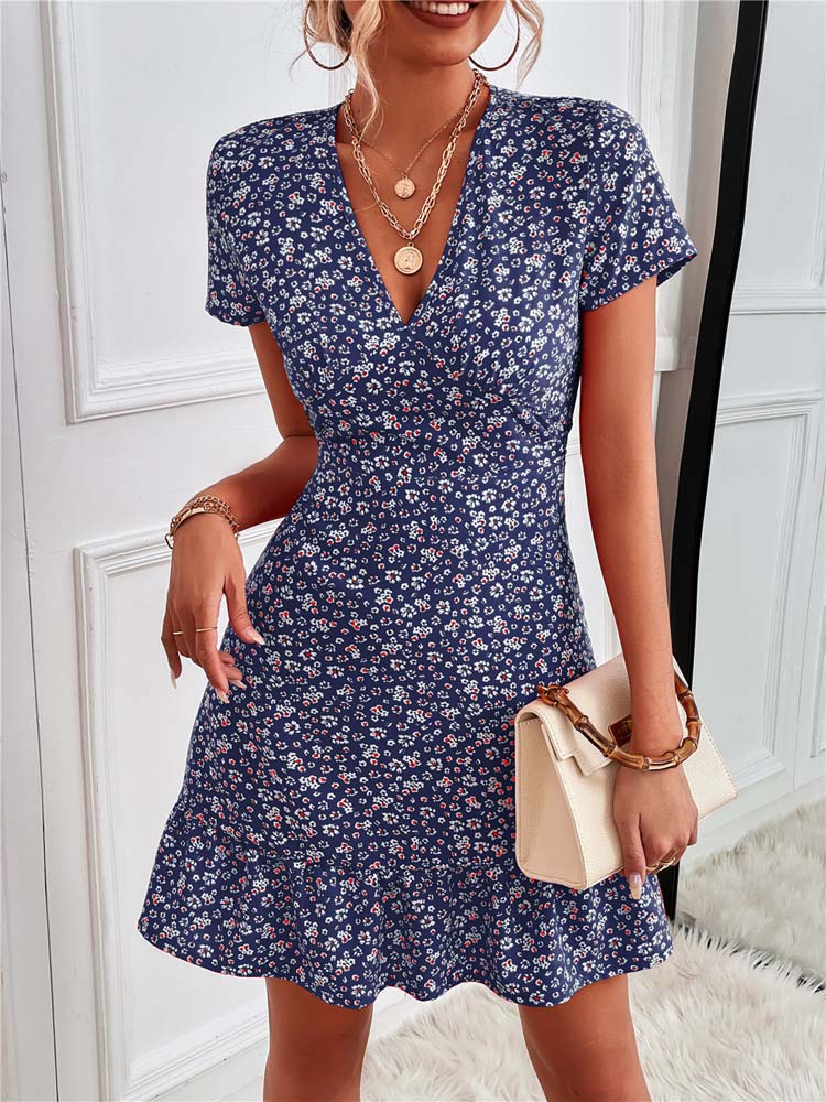 WW | Blumiges Kleid für Damen