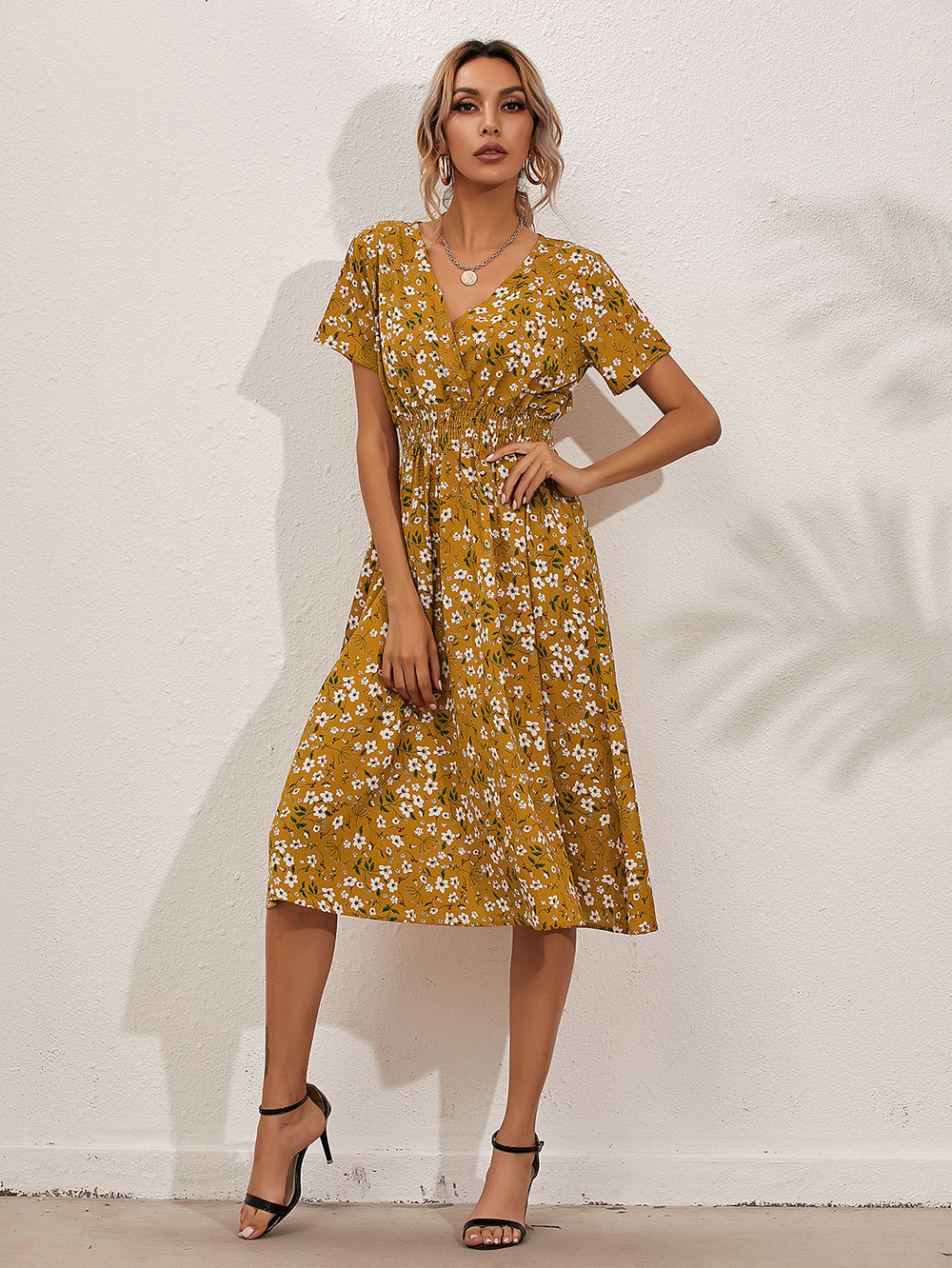 WW | Damen Kleid mit Blumenmuster