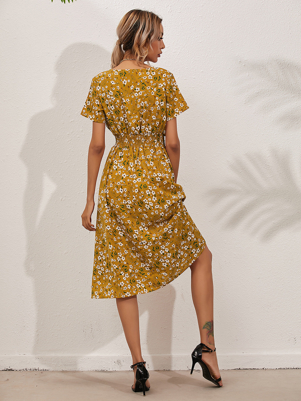 WW | Damen Kleid mit Blumenmuster