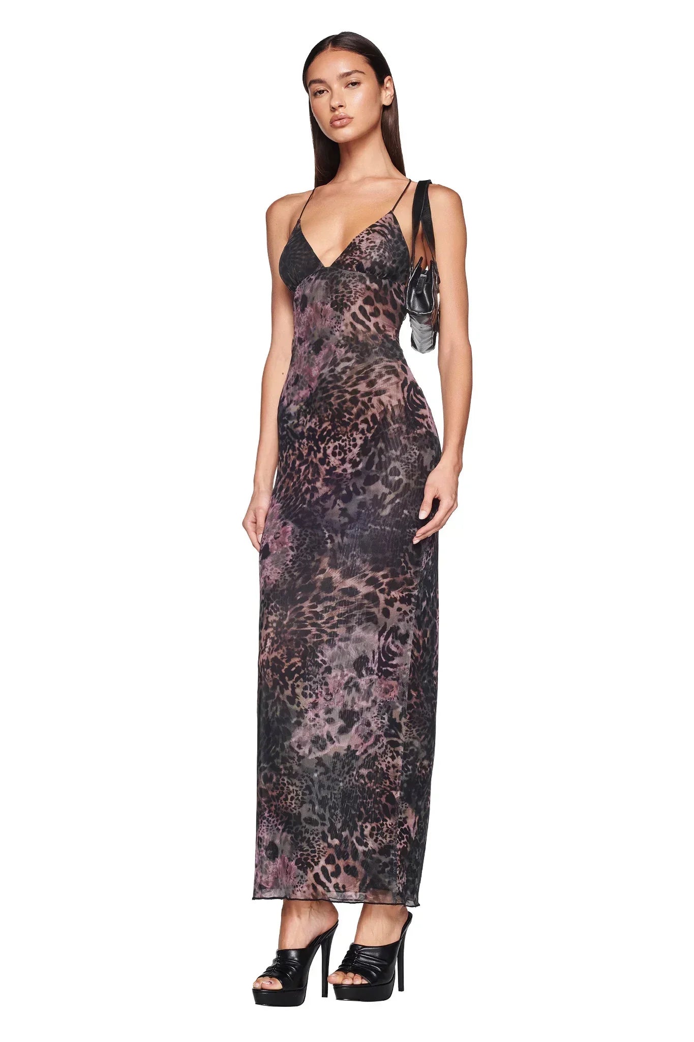 WW | Maxi-Kleid mit Blumenmuster für Damen